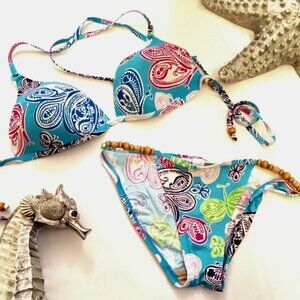 NWOT 👙 GAP Paisley print bikini top